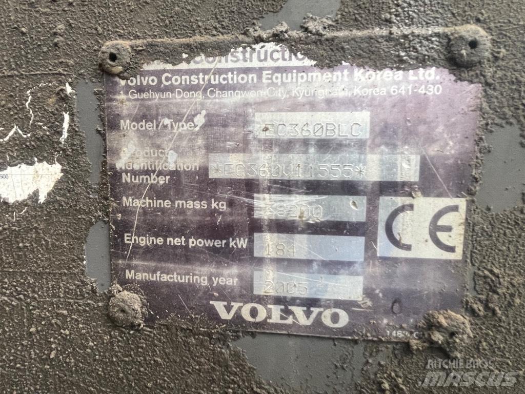 Volvo Ec360blc Escavadeiras de esteiras