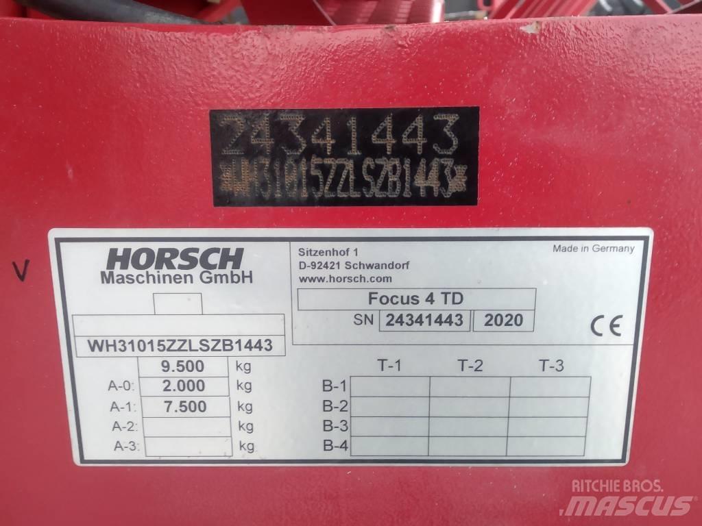 Horsch Focus 4 TD Perfuradoras