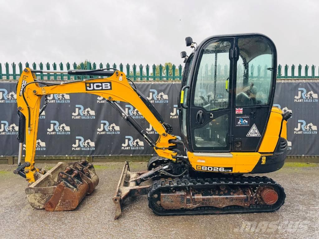 JCB 8026 CTS Miniescavadeiras