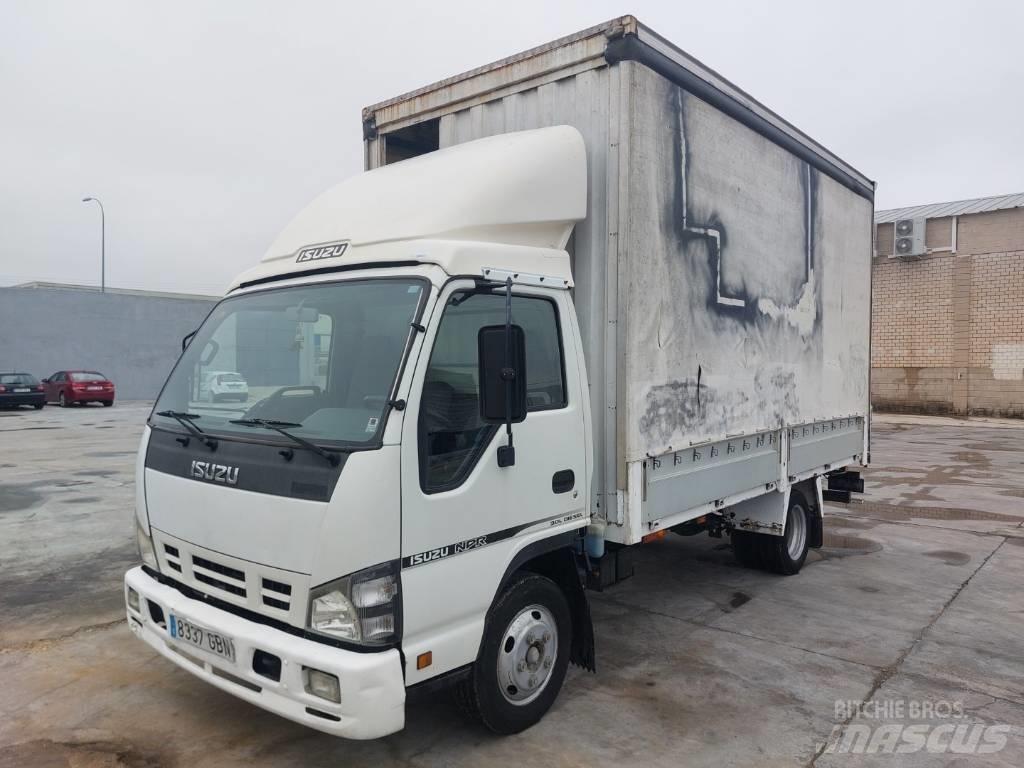 Isuzu NPR 85 Camiões caixa cortinas laterais