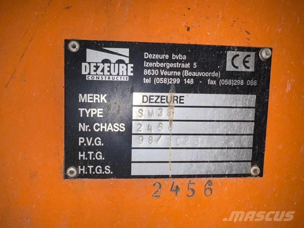 Dezeure SM38 Forrageiras auto-propulsionadas