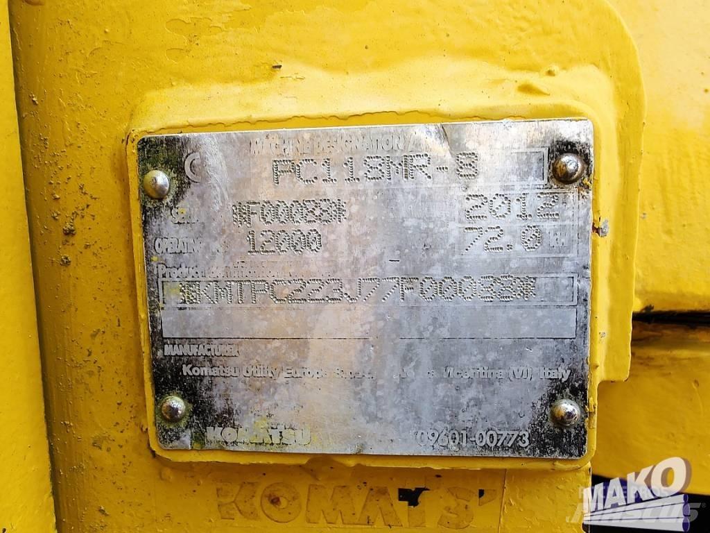Komatsu PC 118 MR-8 Escavadeiras de esteiras