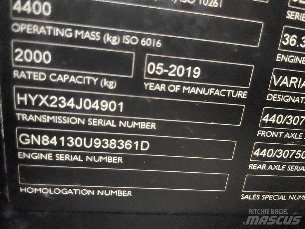 JCB 520-40 Manipulador telescópico