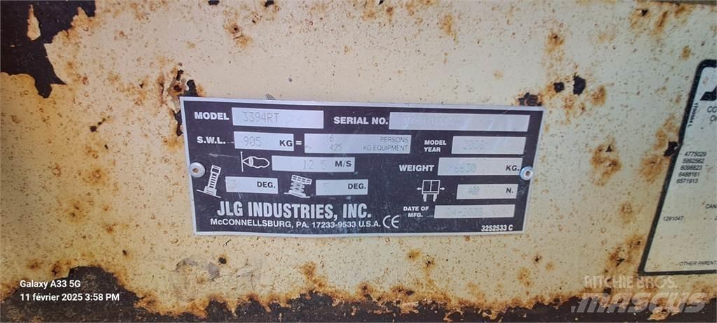 JLG 3394RT Elevadores de tesoura