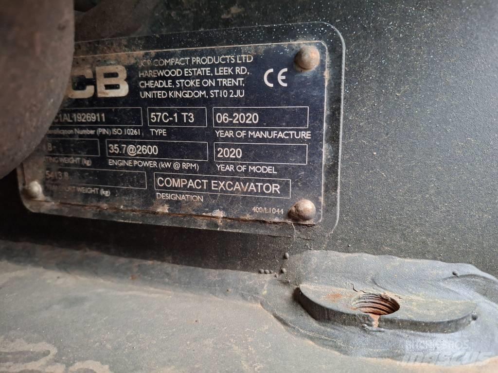 JCB 57C Miniescavadeiras