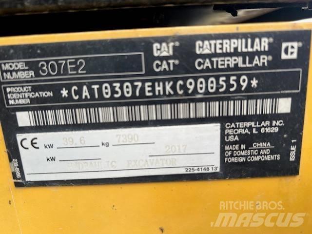 CAT 307E2 Escavadoras Midi 7t - 12t
