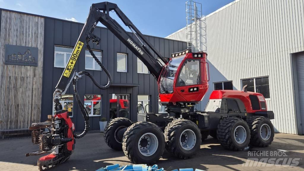 Komatsu 931 XC Processadores florestais