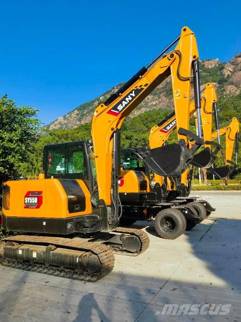 Sany sy55u Miniescavadeiras