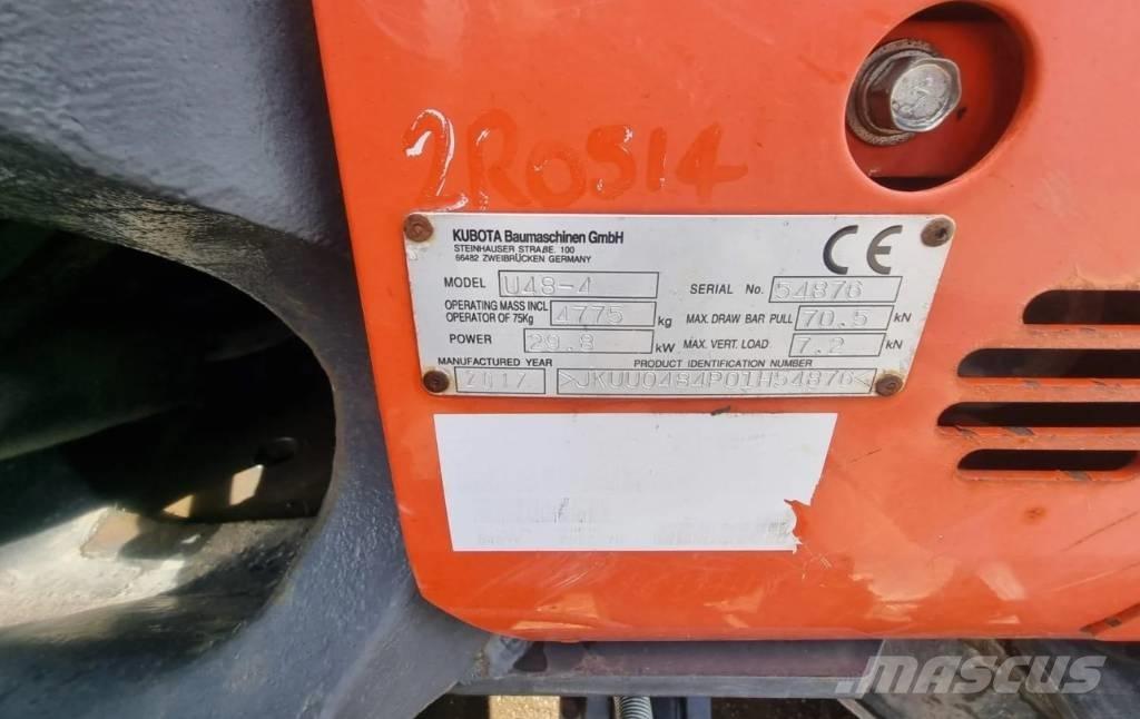 Kubota U 48-4 Miniescavadeiras