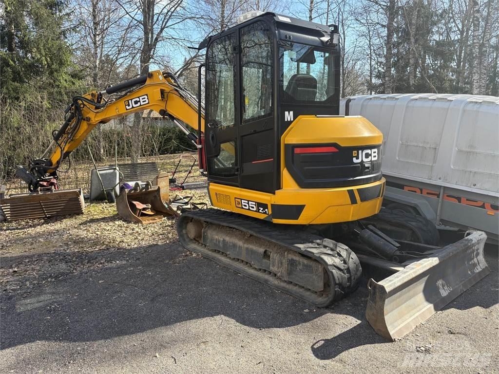JCB 55Z-1 T3 Escavadeiras de esteiras