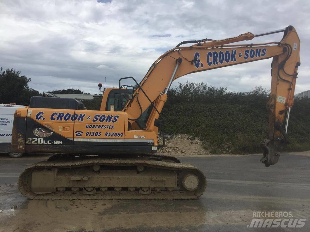 Hyundai Robex 220 LC Escavadeiras de esteiras