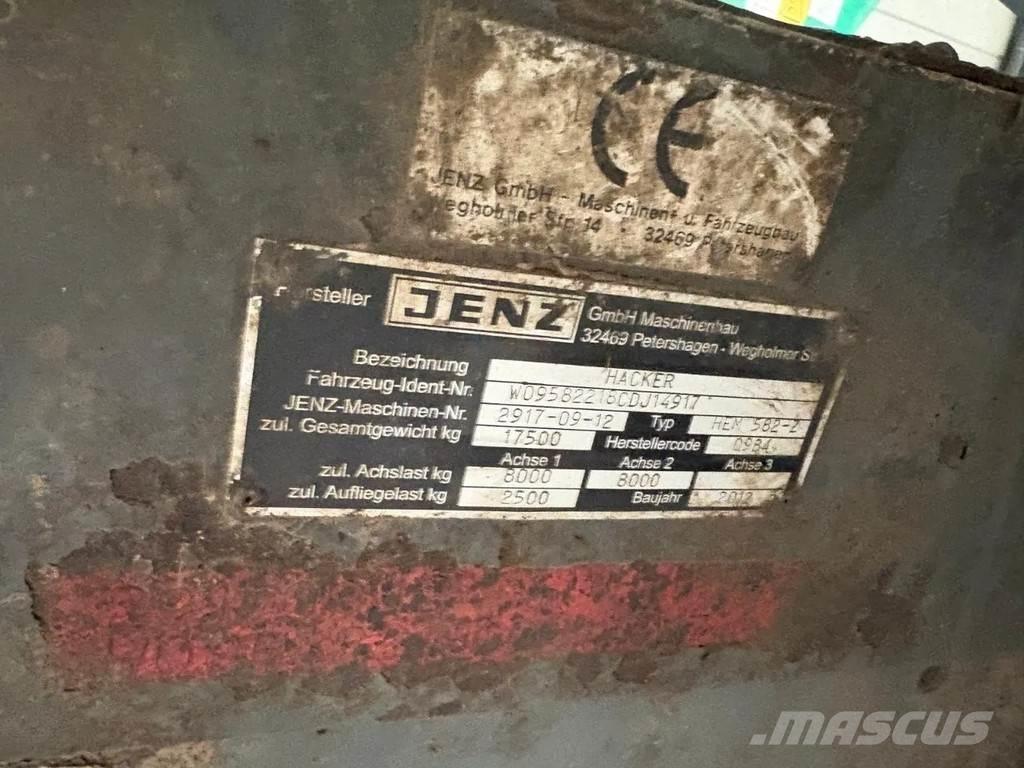 JENZ HEM 582Z Estilhaçadoras florestais