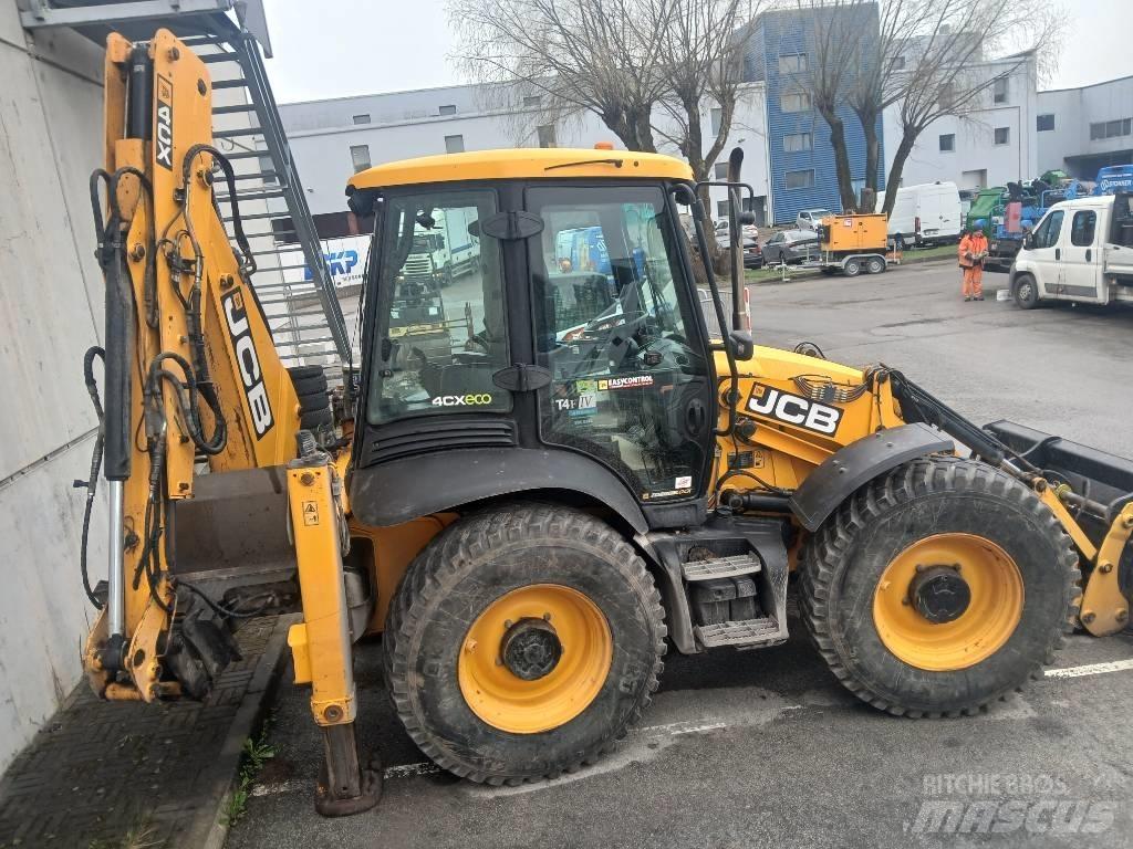 JCB 4cxAEC joystick Retroescavadeiras