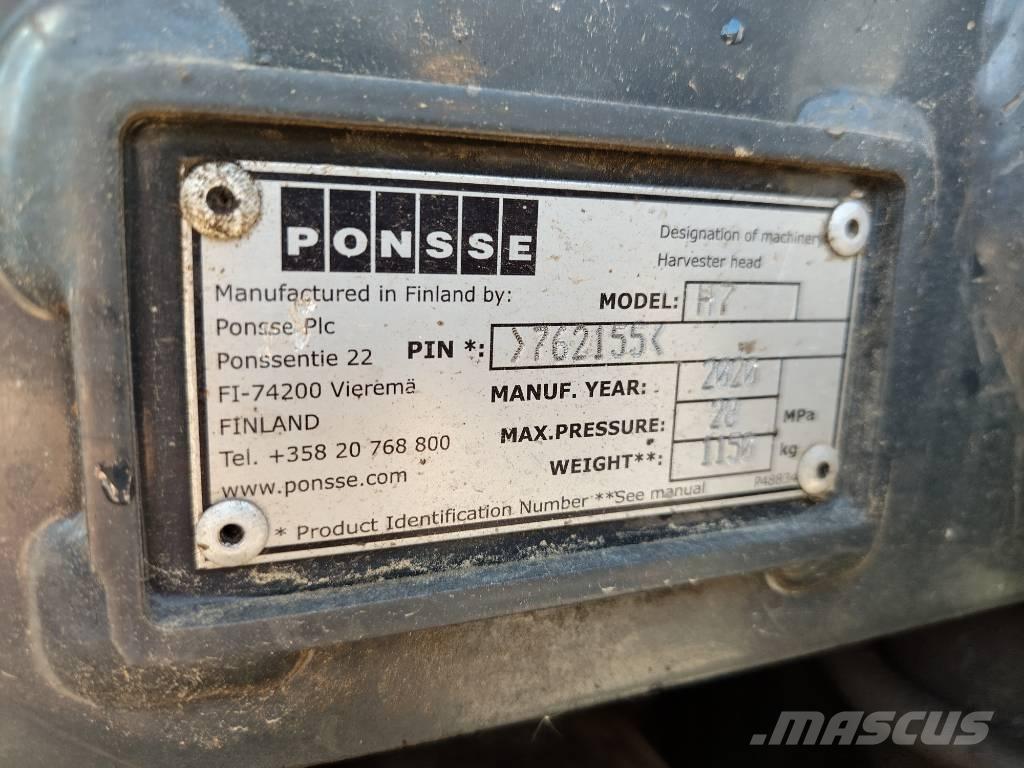 Ponsse Ergo AF H7 Processadores florestais