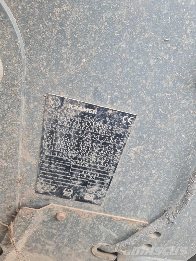 Kramer KT 559 Telescópicas para Agricultura