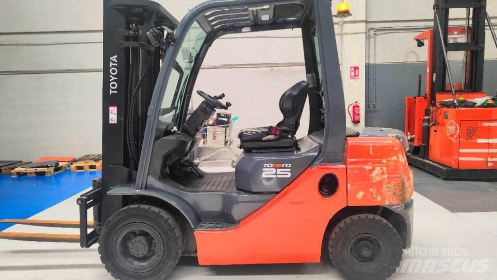 Toyota 52-8 FD F 25 Empilhadores Diesel