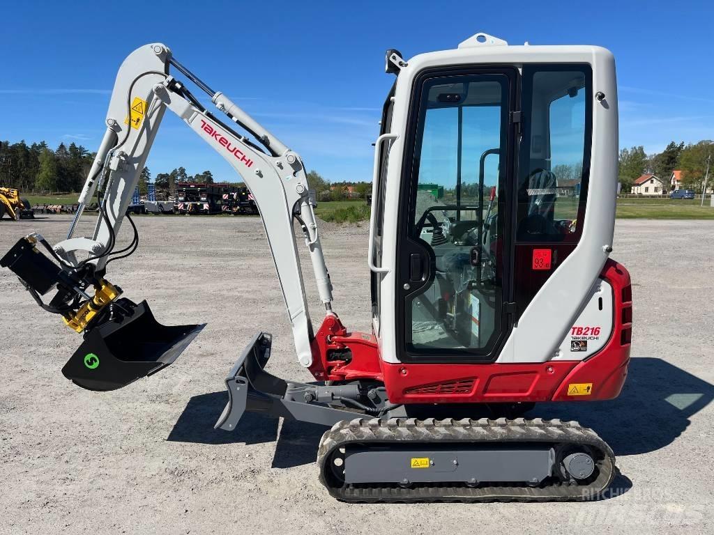 Takeuchi TB 216 A Miniescavadeiras