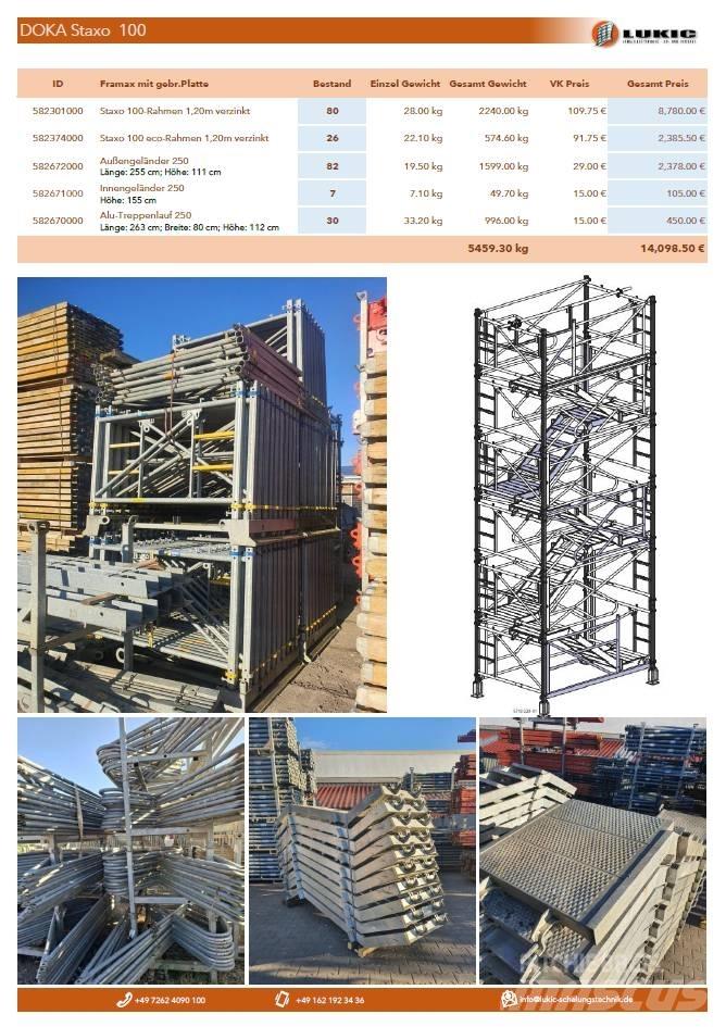  Doka  Staxo 100 Cofragem
