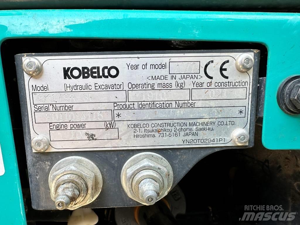 Kobelco SK17SR-3E Miniescavadeiras