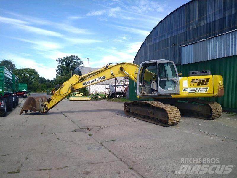 New Holland E 215 Escavadeiras de esteiras