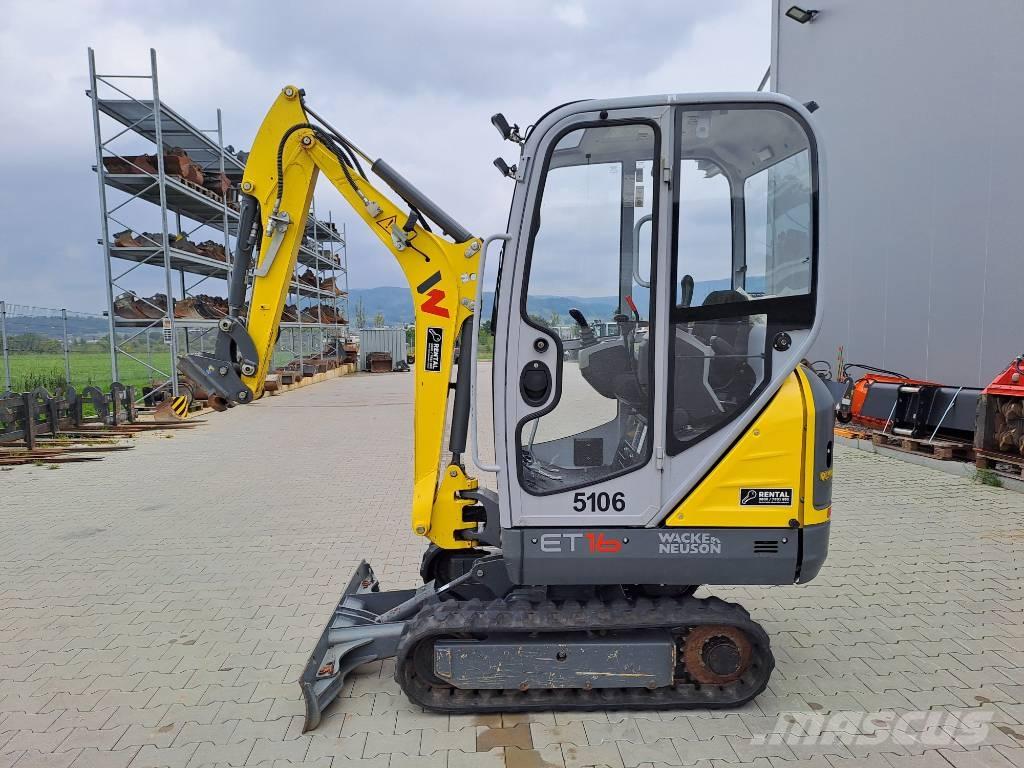 Wacker Neuson ET16 Escavadeiras de esteiras
