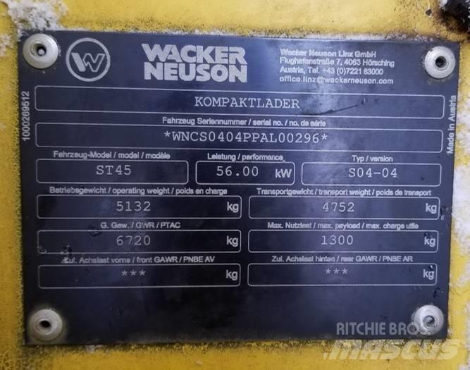 Wacker Neuson ST45 Carregadoras de lagartas