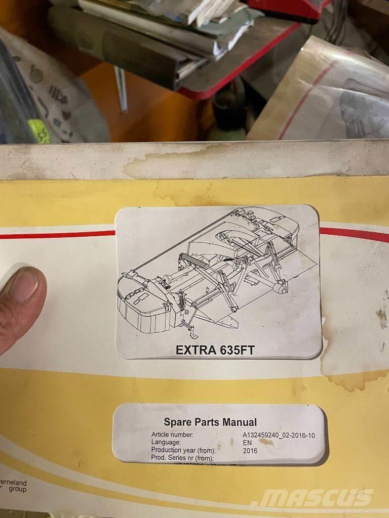 Vicon Extra 635 FT Gadanheiras-Condicionadoras