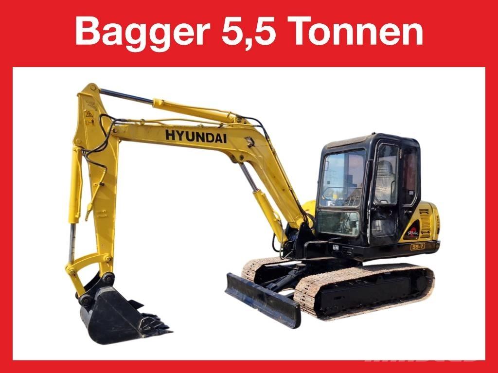 Hyundai R 155-7 Miniescavadeiras