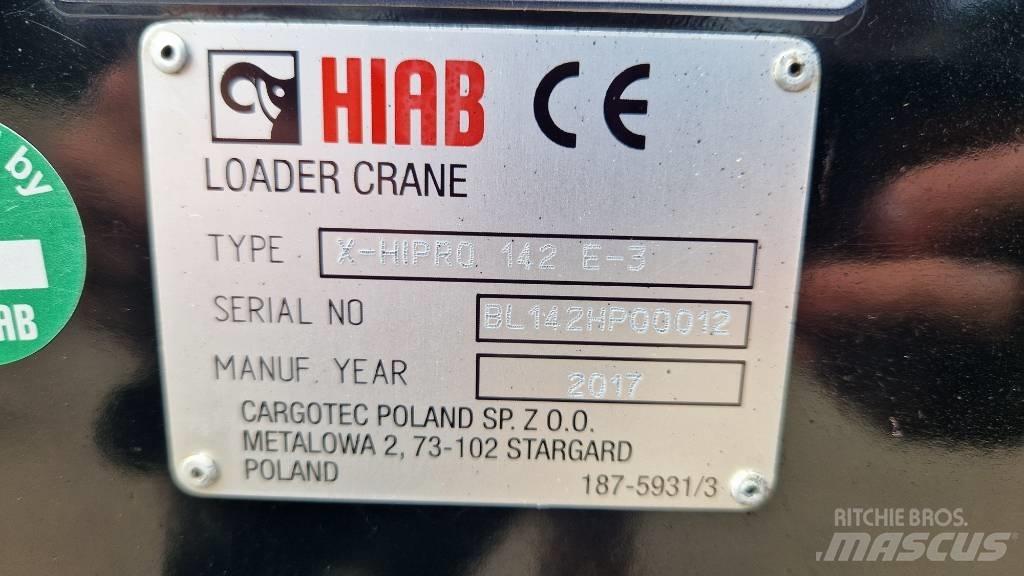 Hiab X-Hipro 142 E-3 Gruas carregadoras