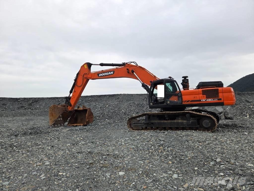 Doosan DX 480 LCA Escavadeiras de esteiras
