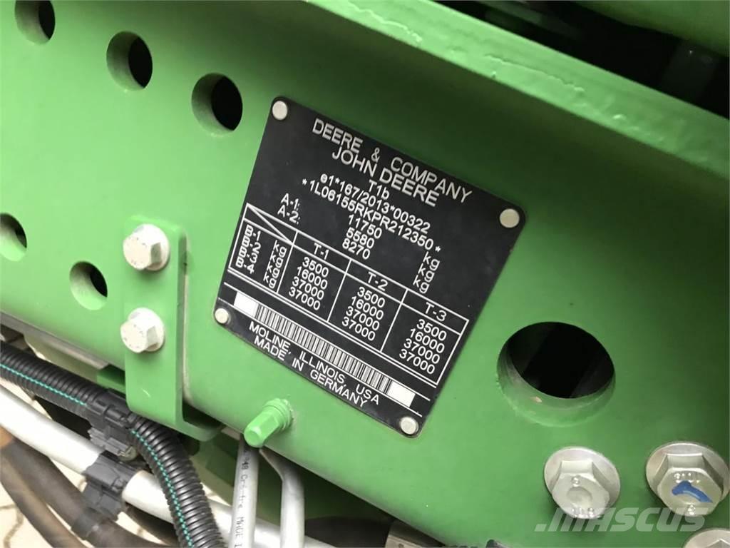John Deere 6R 155 Tratores Agrícolas usados