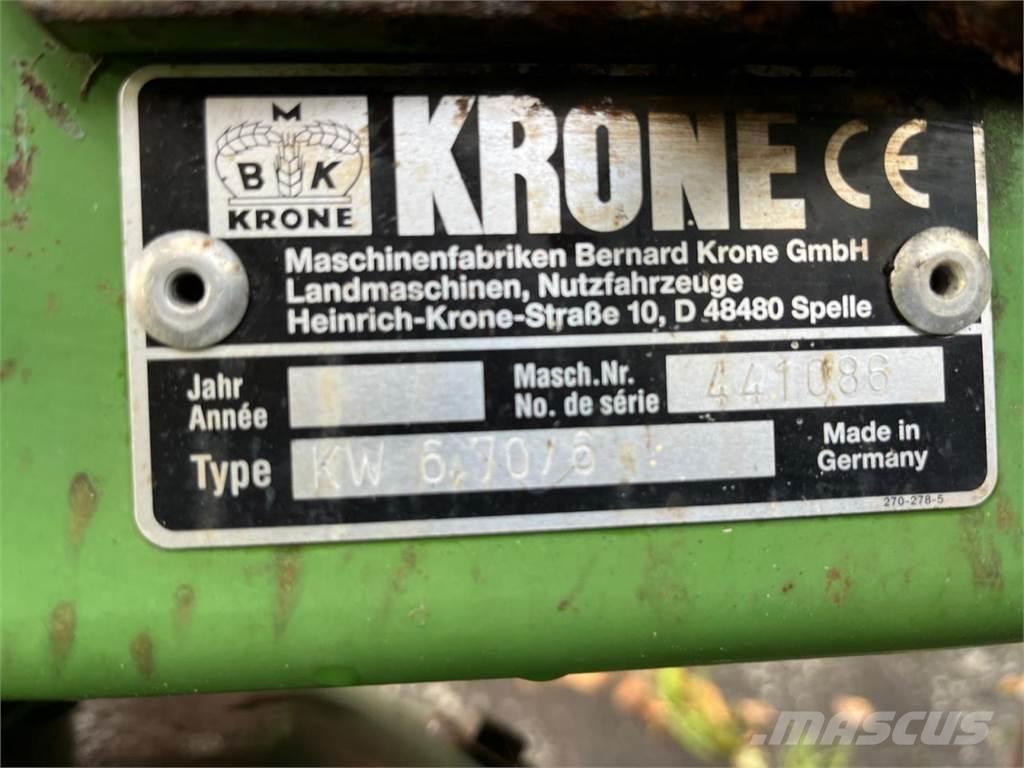 Krone KW 6.70/6 Ancinho virador
