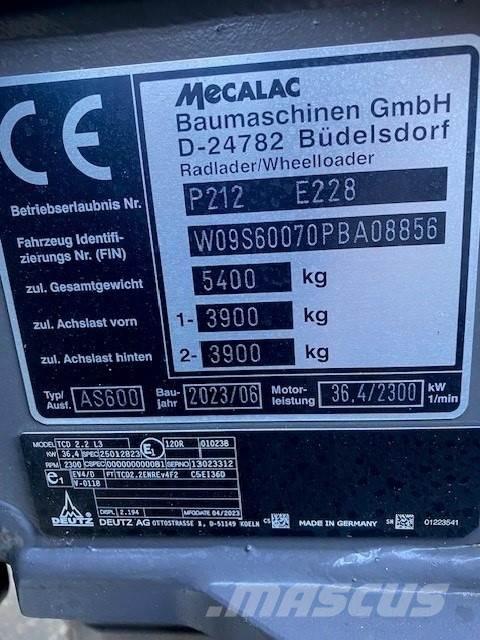 Mecalac AS600 Agricultura - Outros
