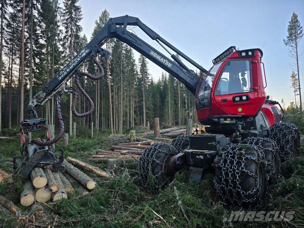 Komatsu 901 Processadores florestais