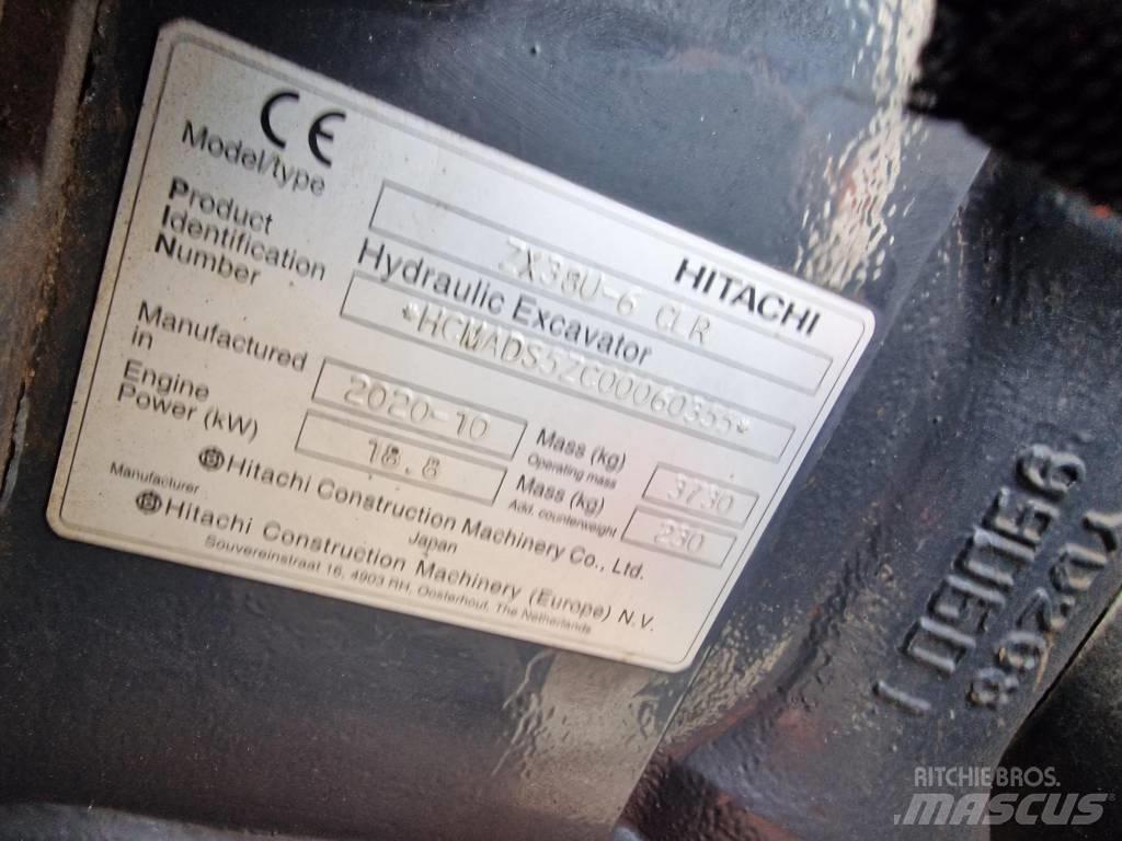 Hitachi ZX38U-6 Miniescavadeiras