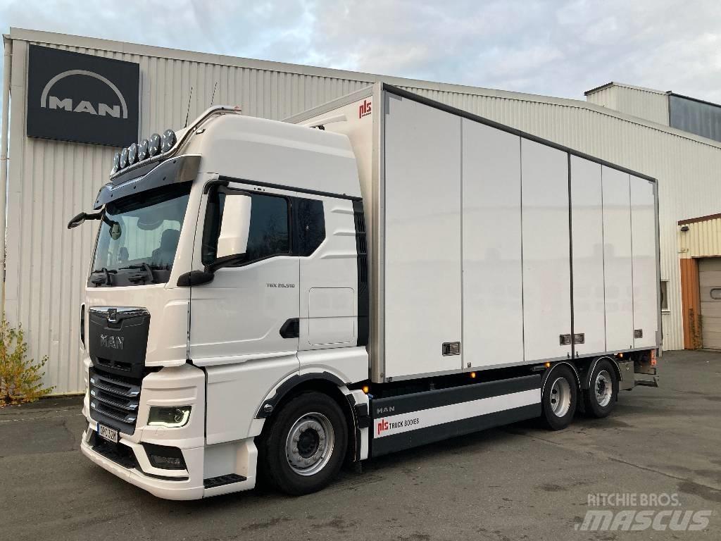 MAN TGX 26.510 Caminhões de caixa fechada