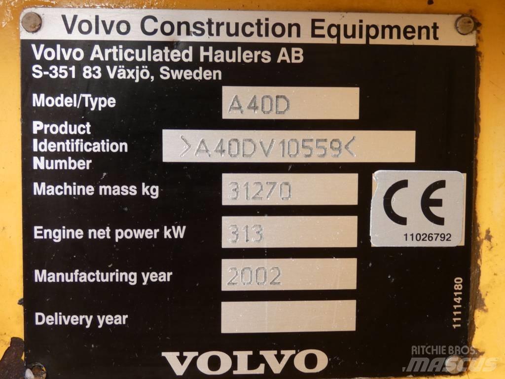 Volvo A 40 D Caminhões articulados