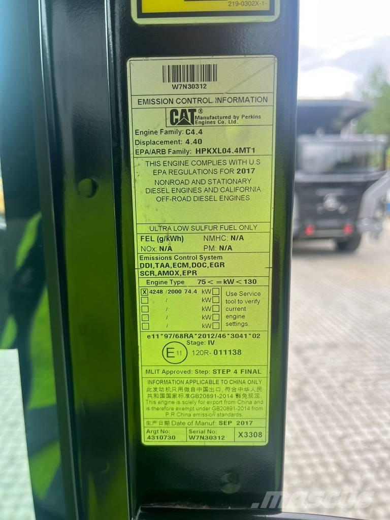 CAT 313 F L Escavadeiras de esteiras