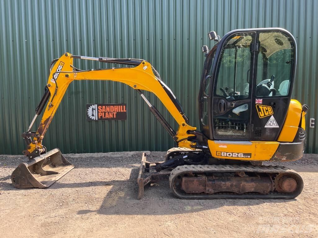 JCB 8026 CTS Miniescavadeiras