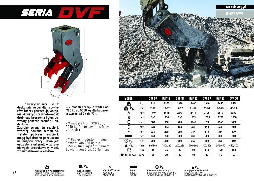  DEMOQ DVF23 Trituradores