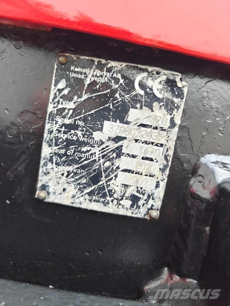 Komatsu 370.2 Cabeças de ceifeiras