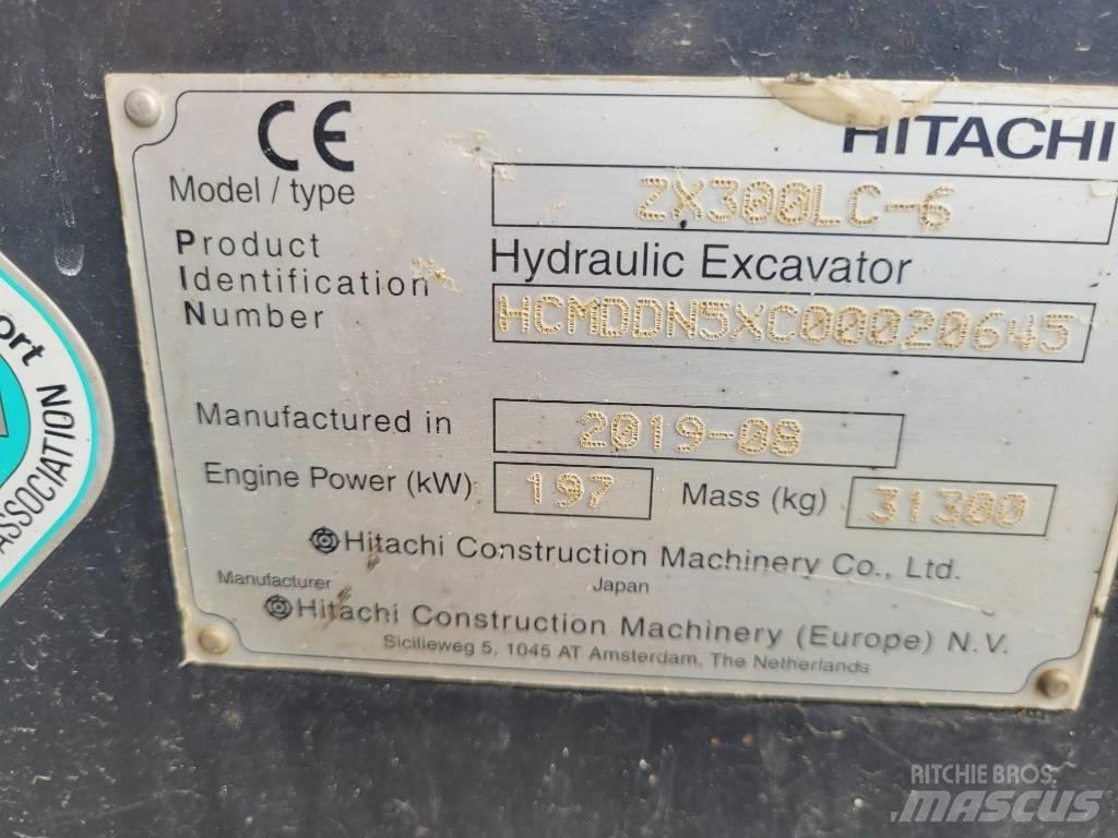 Hitachi ZX 300LC6 Escavadeiras de esteiras
