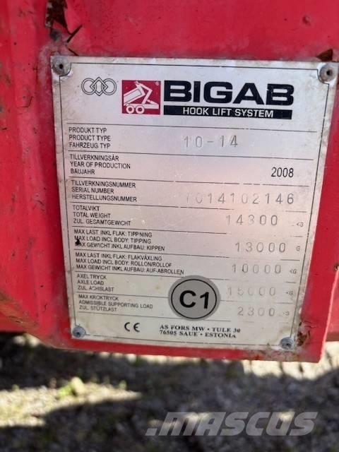 Bigab 10-14 Reboques desmontáveis