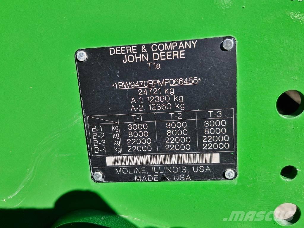 John Deere 9470 R Tratores Agrícolas usados