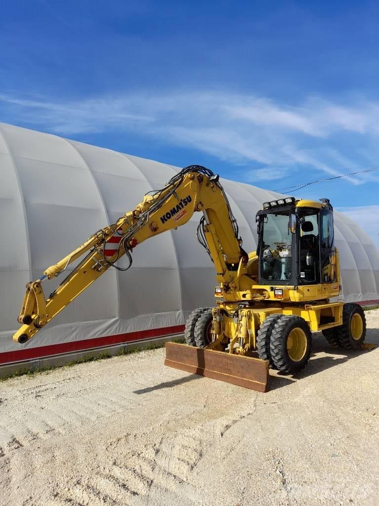 Komatsu PW118MR-8 Escavadoras de rodas