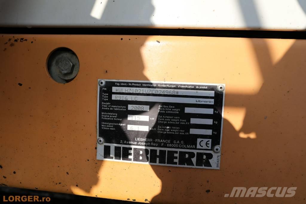 Liebherr R 916 LC Escavadeiras de esteiras