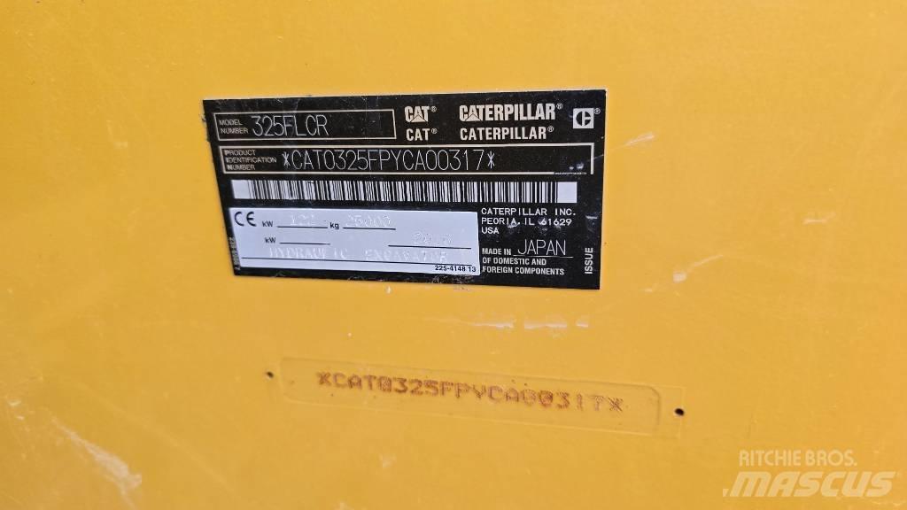 CAT 325 FL CR Escavadeiras de esteiras