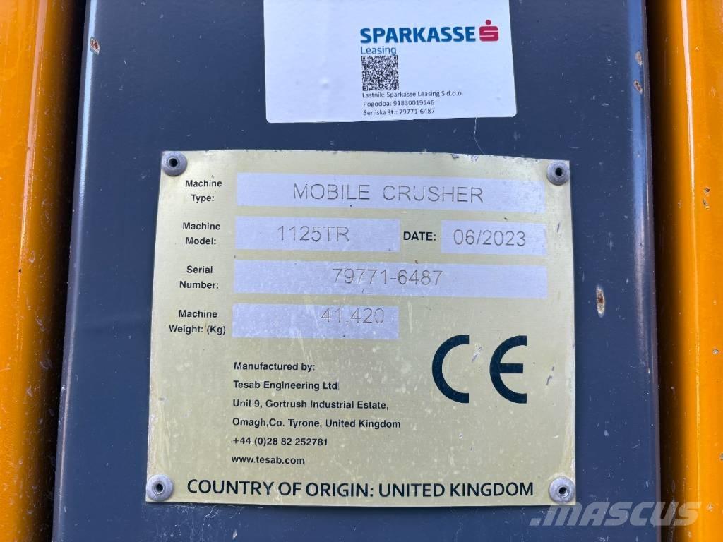 Tesab 1125TR Britadores móveis