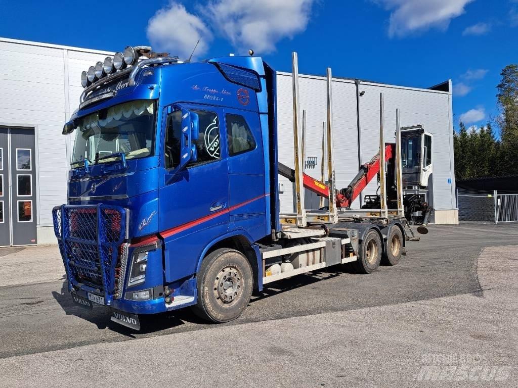 Volvo FH 16 650 6X4 Caminhões de transporte de troncos
