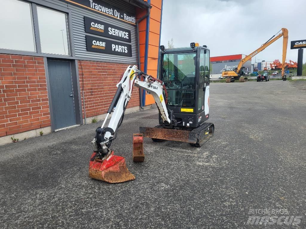 Bobcat E 17 Miniescavadeiras